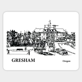 Gresham Oregon Sticker